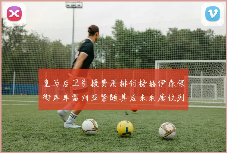 皇马后卫引援费用排行榜赫伊森领衔库库雷利亚紧随其后米利唐位列第三
